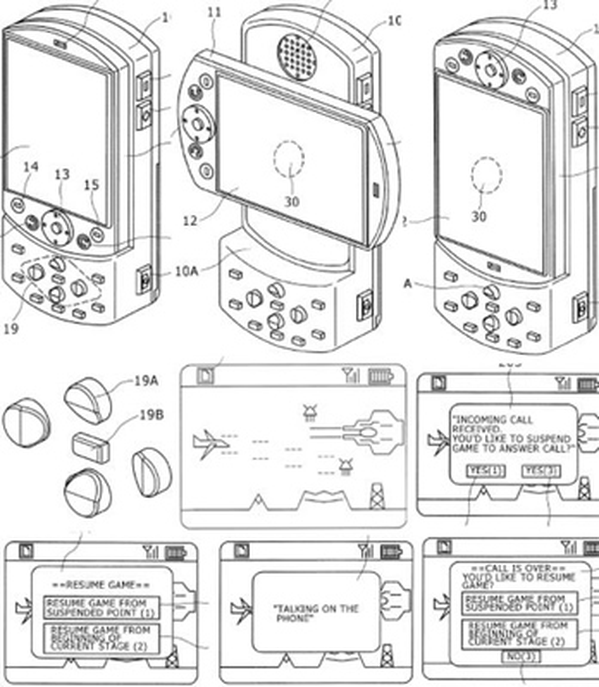  (Bild: Sony Ericson Patentschrift)