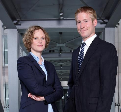 Katrin Elger und Thorsten Giersch (Bild: Verlagsgruppe Handelsblatt)