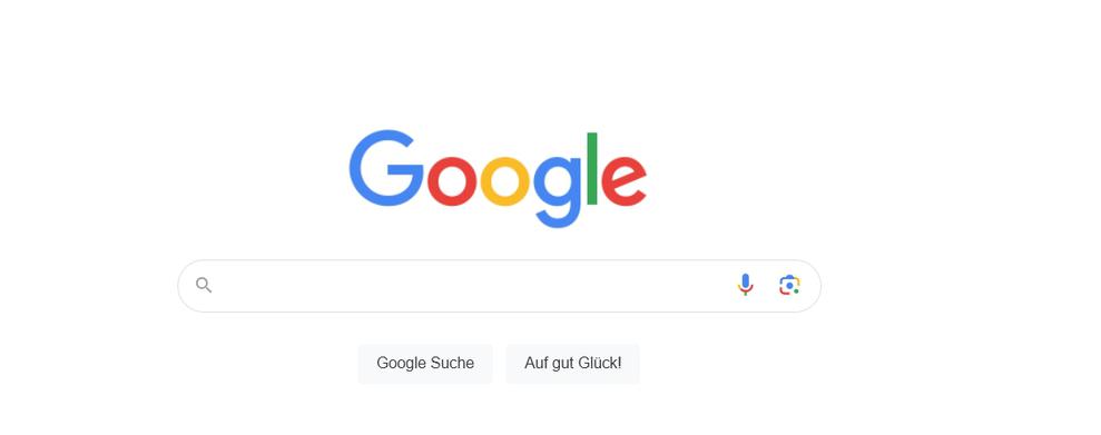 Gegen Suchmaschinen kommt keine andere Mediengattung an (Bild: Screenshot Google.de)