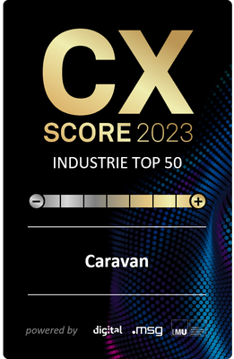 Customer Experience (CX)-Score 2023 / Caravan / Reisemobile