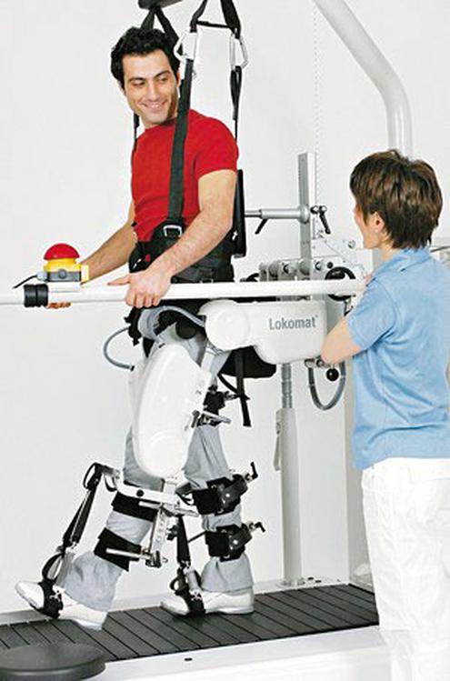 Therapie mit eingebauter Motivation - die Roboter-Reha (Bild: Hocoma)