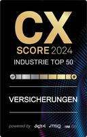 Customer Experience (CX)-Score 2024 / Versicherungen
