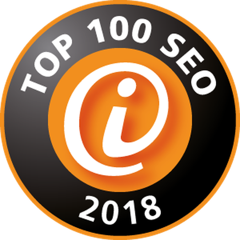 Nur Agenturen in der Liste drfen dieses Siegel tragen: SEO Top 100 2018 (Bild: HighText iBusiness)