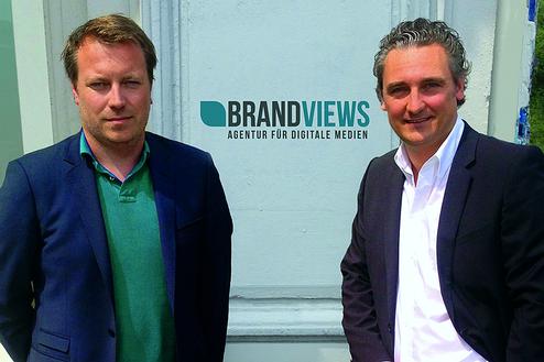 Sven Lorenzen (li.) und Arne Seeliger von Brand Views (Bild: Brand Views)