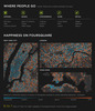Preview von Glcklichkeitsindex der Nutzer auf Foursquare 2011