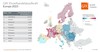 Preview von Europakarte der Kaufkraft der Konsumentinnen in 2024, mit Legende in Euro pro Kopf