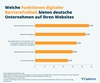 Preview von Funktionen digitaler Barrierefreiheit auf deutschen Websites