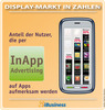 Preview von Anteil der Nutzer, die per In-App-Advertising auf Apps aufmerksam werden