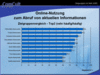 Preview von Online:Internet:Nutzer:Zielgruppenvergleich:Nutzung zum Abruf aktueller Informationen